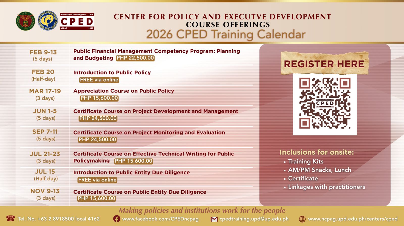 𝟮𝟬𝟮𝟲... - CPED - Center for Policy and Executive Development | Facebook