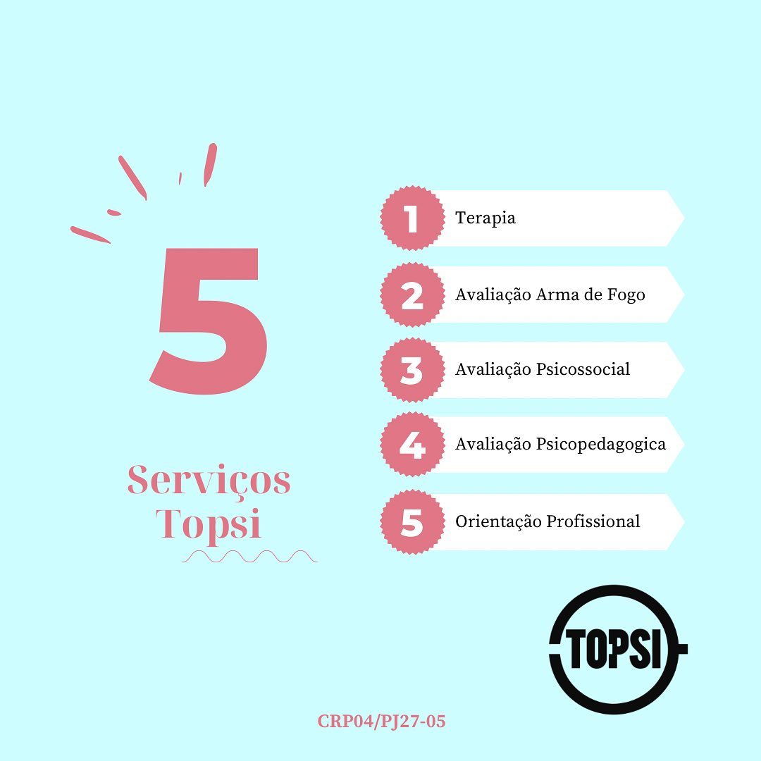 Essa lista tem 5... - TOPSI - Serviços e Treinamentos | Facebook