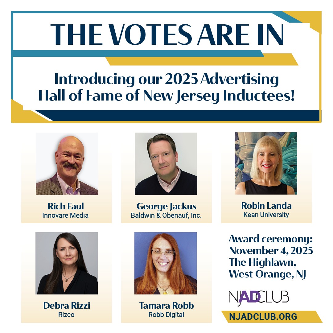 NJ Ad Club - 🌟 Congratulations to the 2025 Advertising... | Facebook