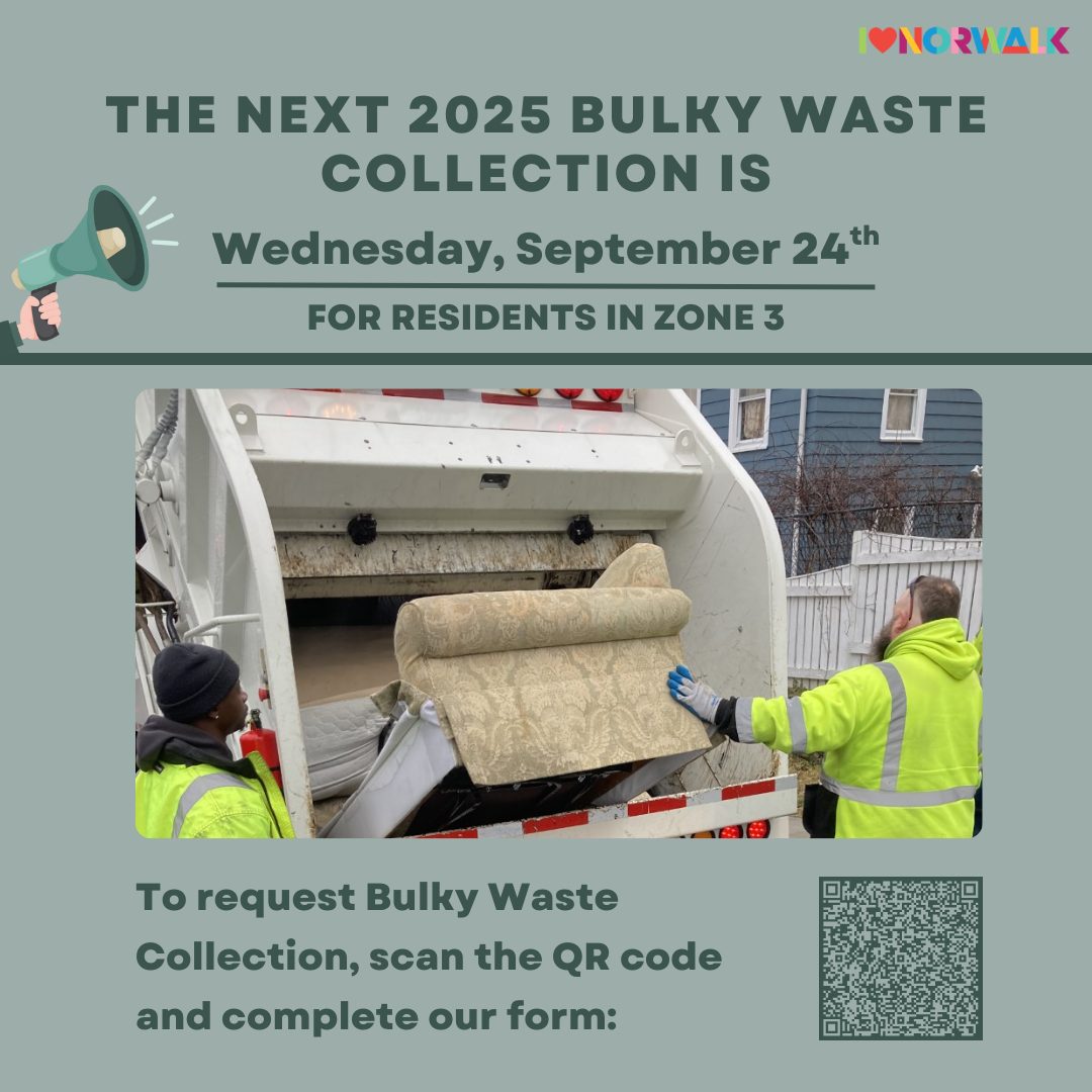 Our upcoming Bulky Waste Collection... - City of Norwalk, CT | Facebook