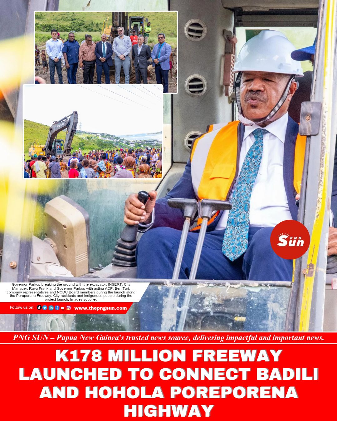 PNG - By Steven Kenda| PNG SUN A landmark infrastructure project ...