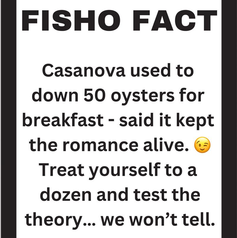 The Fisho - 🩷 FISHO FACT - Oysters have been called... | Facebook