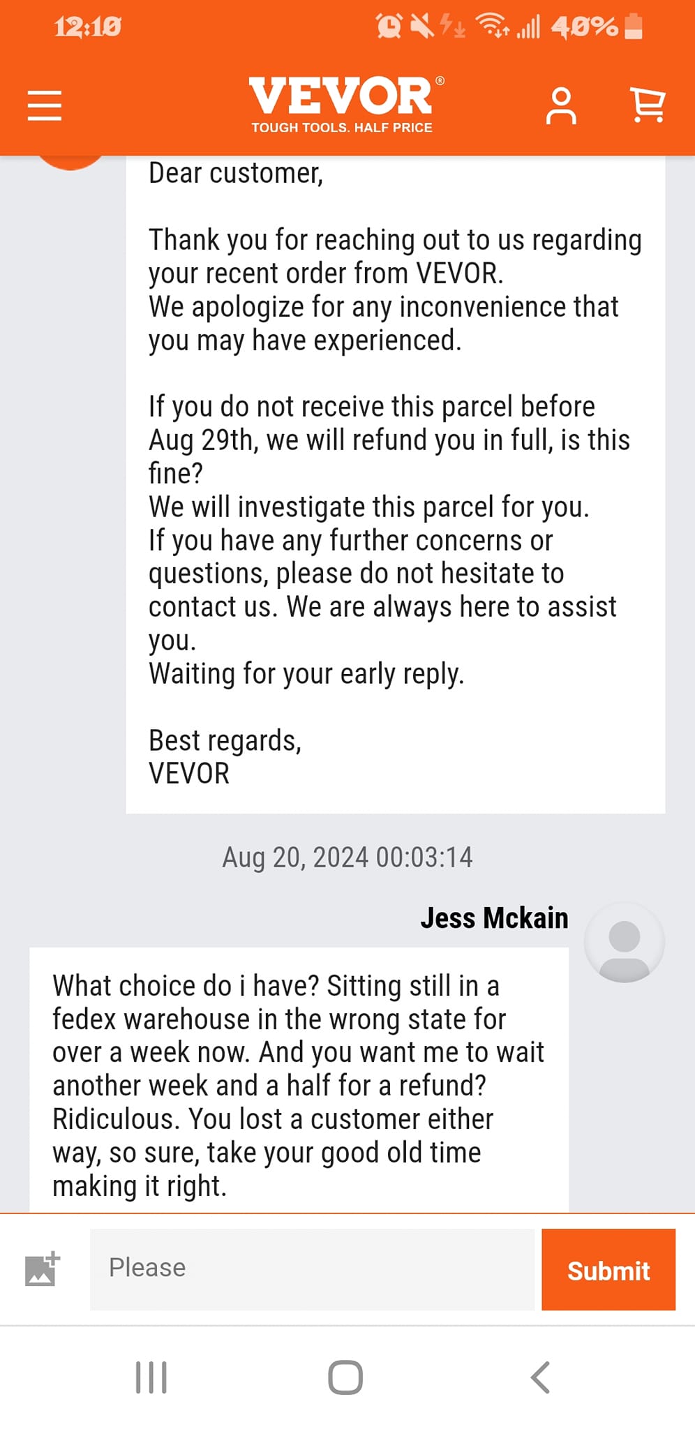 VEVOR TOOLS IS A SCAM | (855)385-1880 is their phone number | Facebook