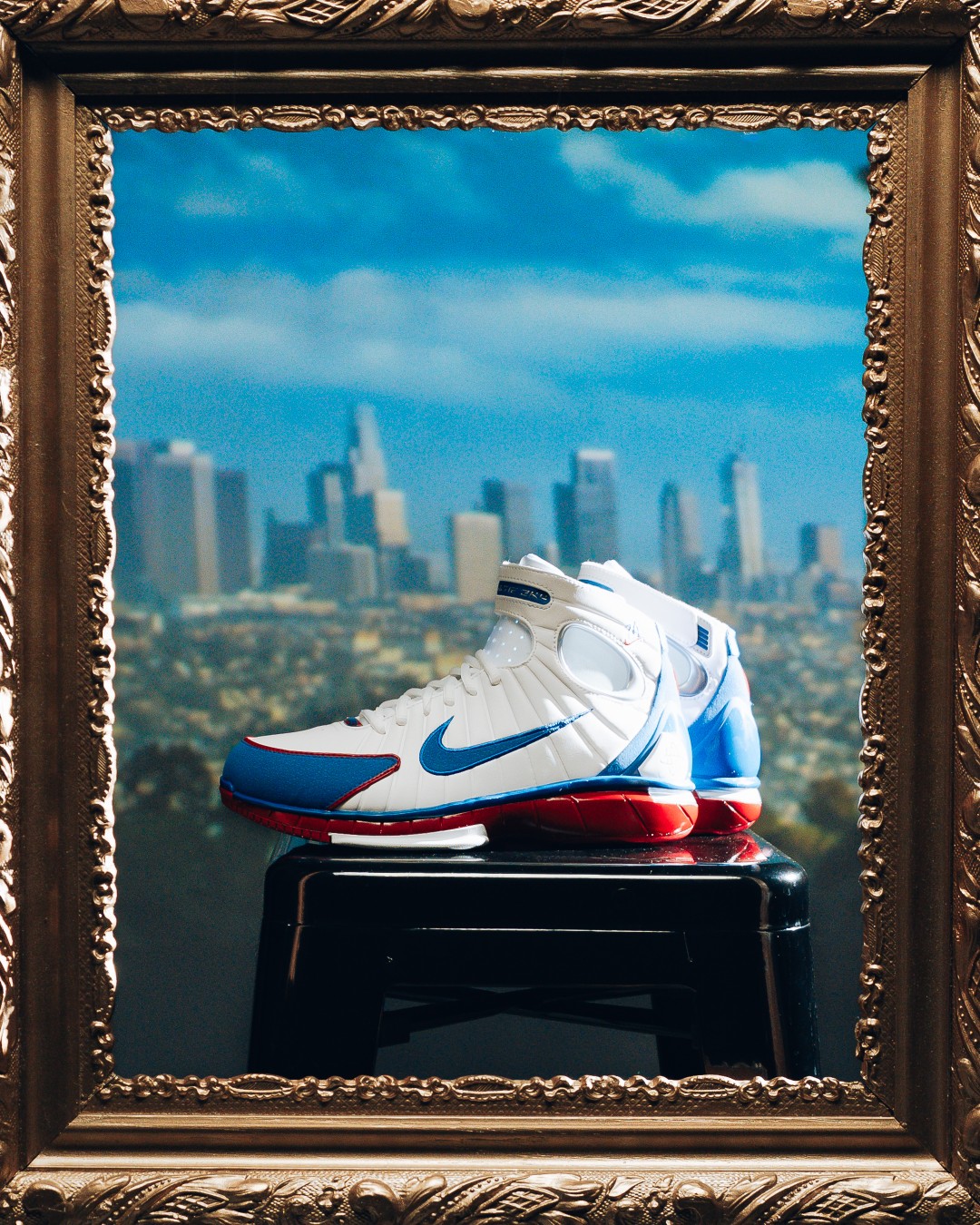 The Nike Air Zoom Huarache 2K4 'LA All-Star' is rooted in real