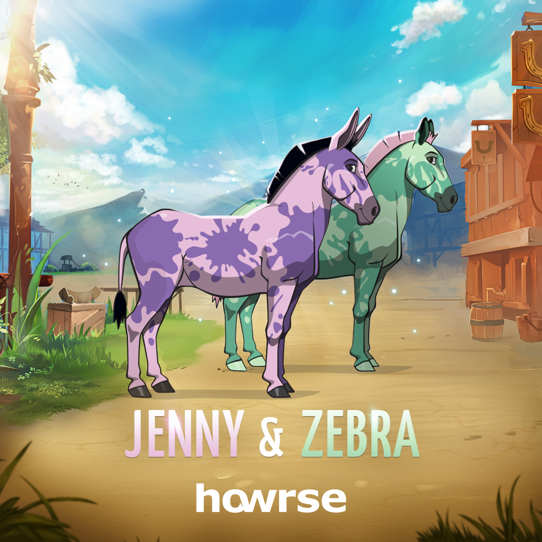 Howrse - 🦓 Jenny & Zebra🦓 The couple is back on the Memory... | Facebook
