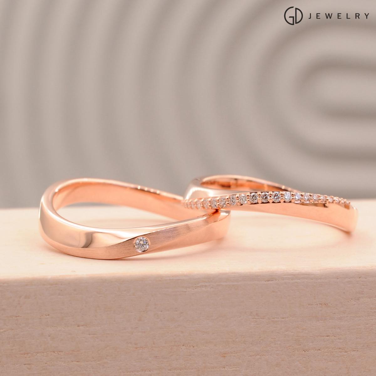 GD-Jewelry - Pink gold 💕 💎 ผลิตเองตั้งแต่ต้นจนจบ เพชรตรงสเปค ทองตรง ...