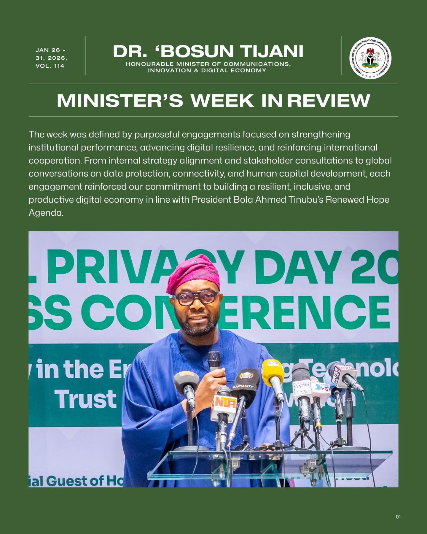 Federal Ministry of Communications and Digital Economy, Nigeria