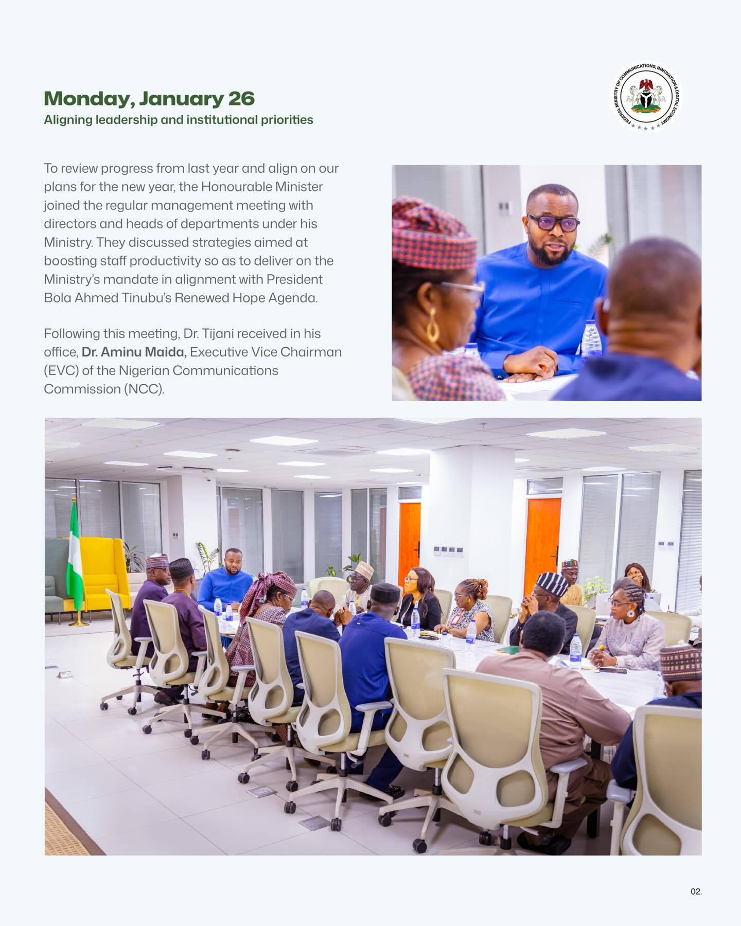 Federal Ministry of Communications and Digital Economy, Nigeria