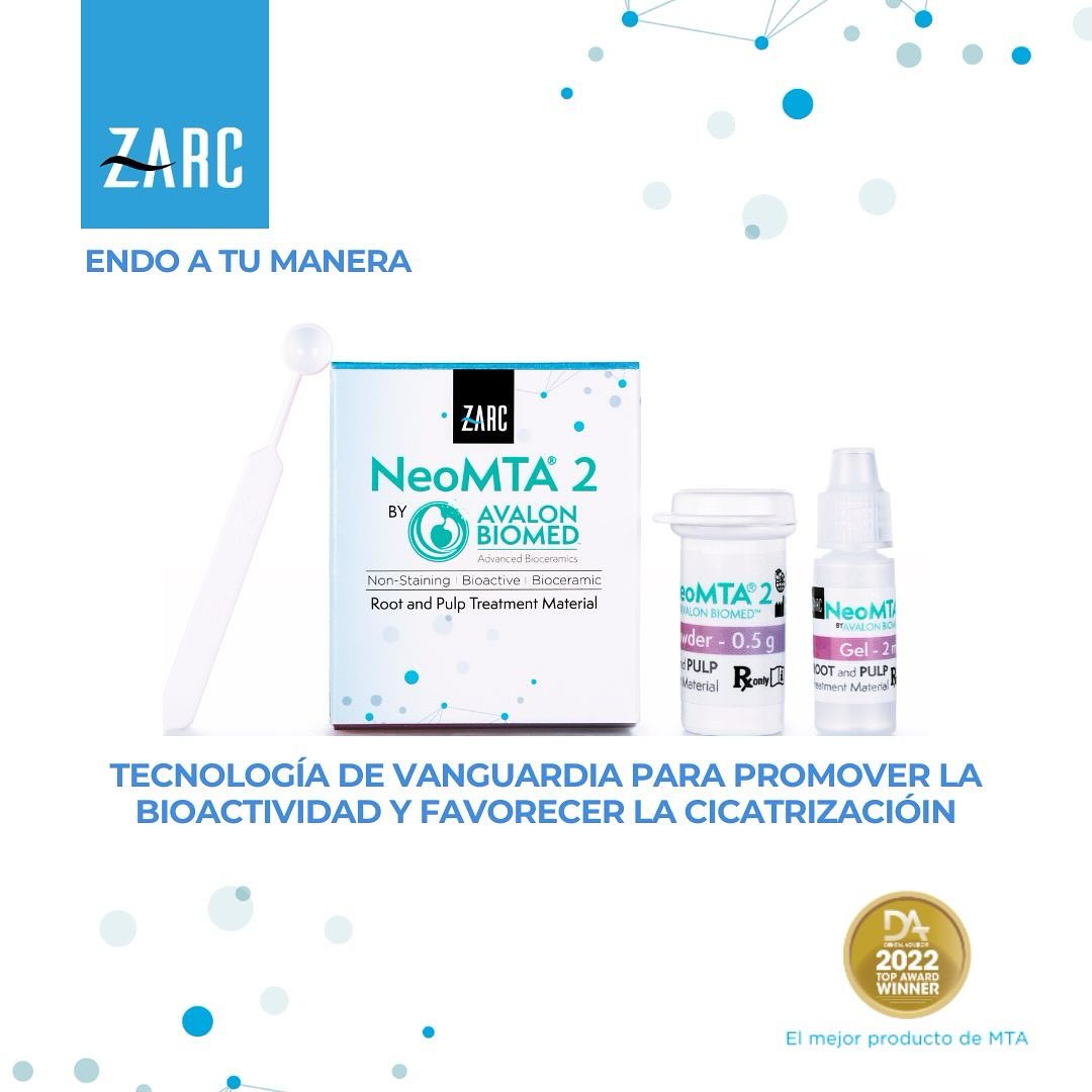 Dentium - El NeoMTA 2 de Zarc es un cemento bioceramico avanzado ...