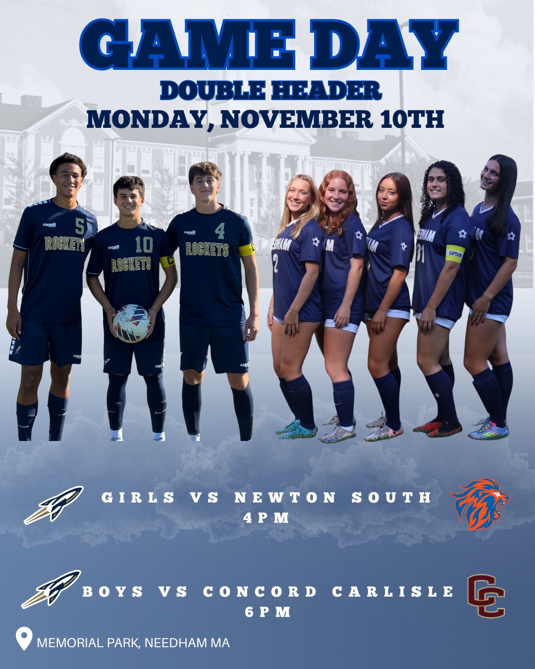 Needham High School Rockets Soccer | Needham MA