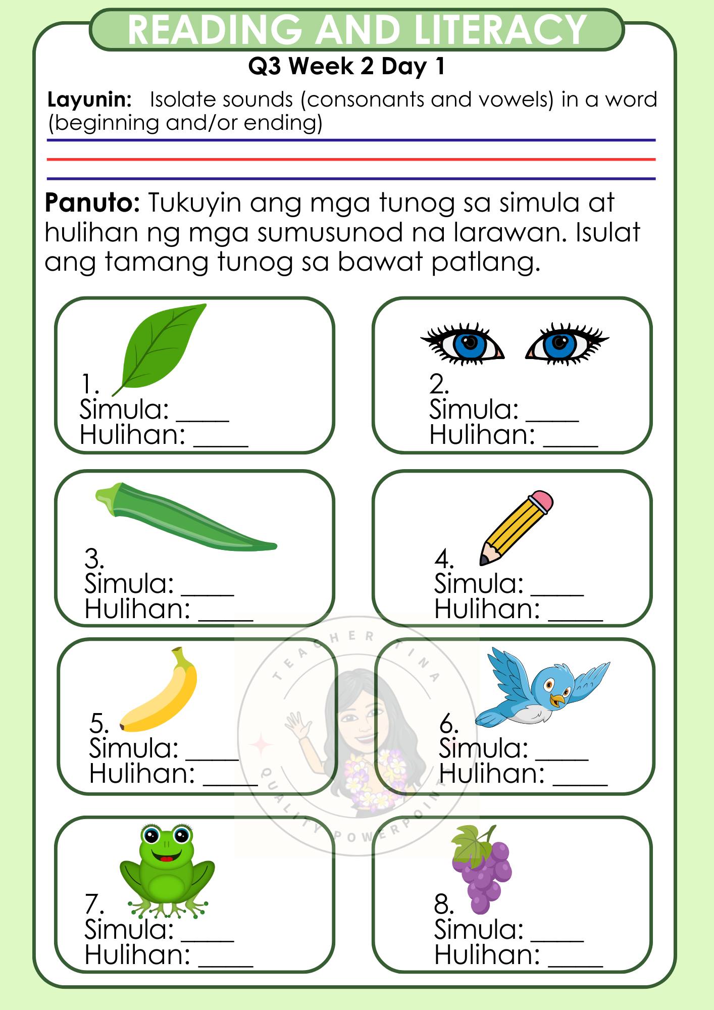 GRADE 1 -... - GRADE 1 - Instructional PowerPoint and Videos