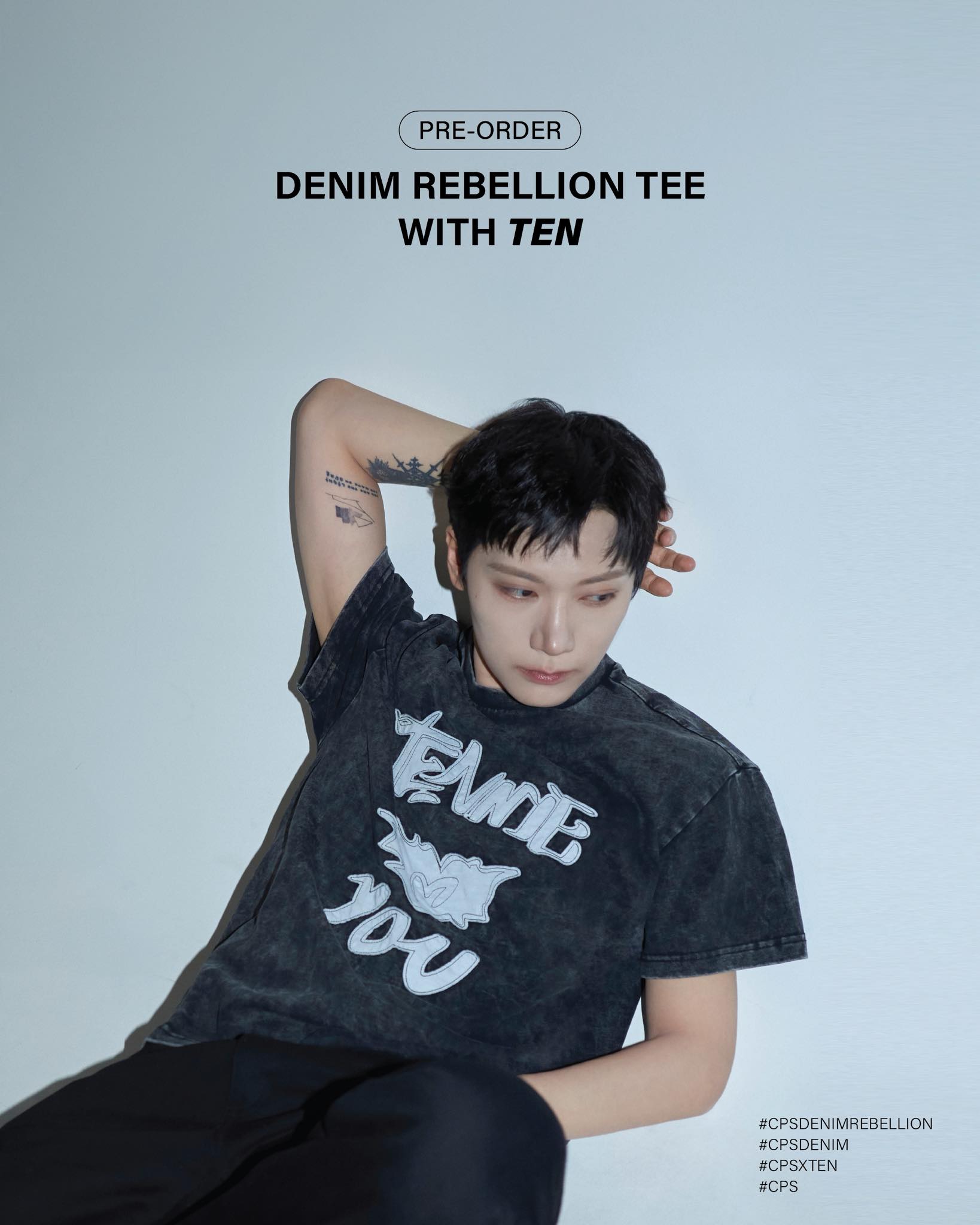 PRE-ORDER NOW ? DENIM REBELLION TEE WITH TEN? Limited | Online 