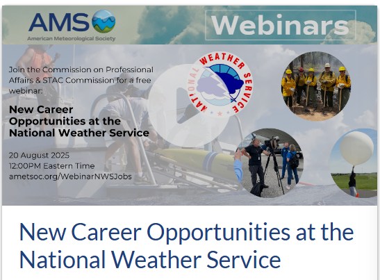🎥 Missed a recent AMS... - American Meteorological Society | Facebook