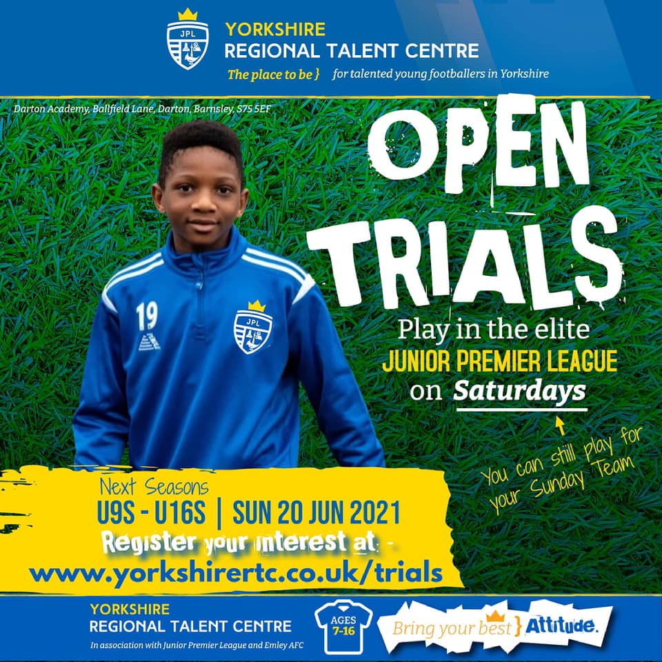 Registration is now... - Yorkshire Regional Talent Centre | Facebook