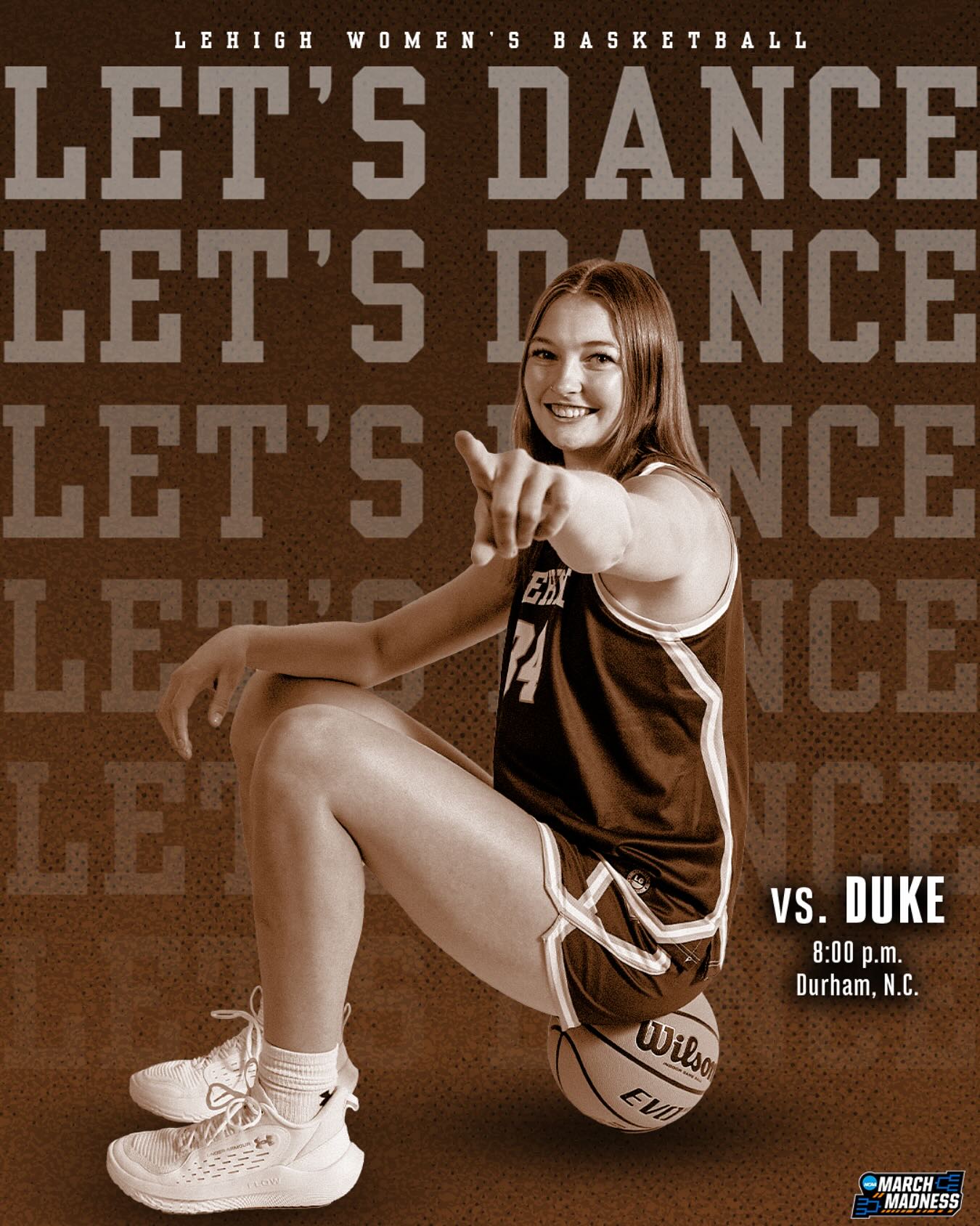 Lehigh - Time to dance 💃 🆚 No. 2 Duke ⏰ 8 p.m. 📍 Cameron Indoor Stadium ...