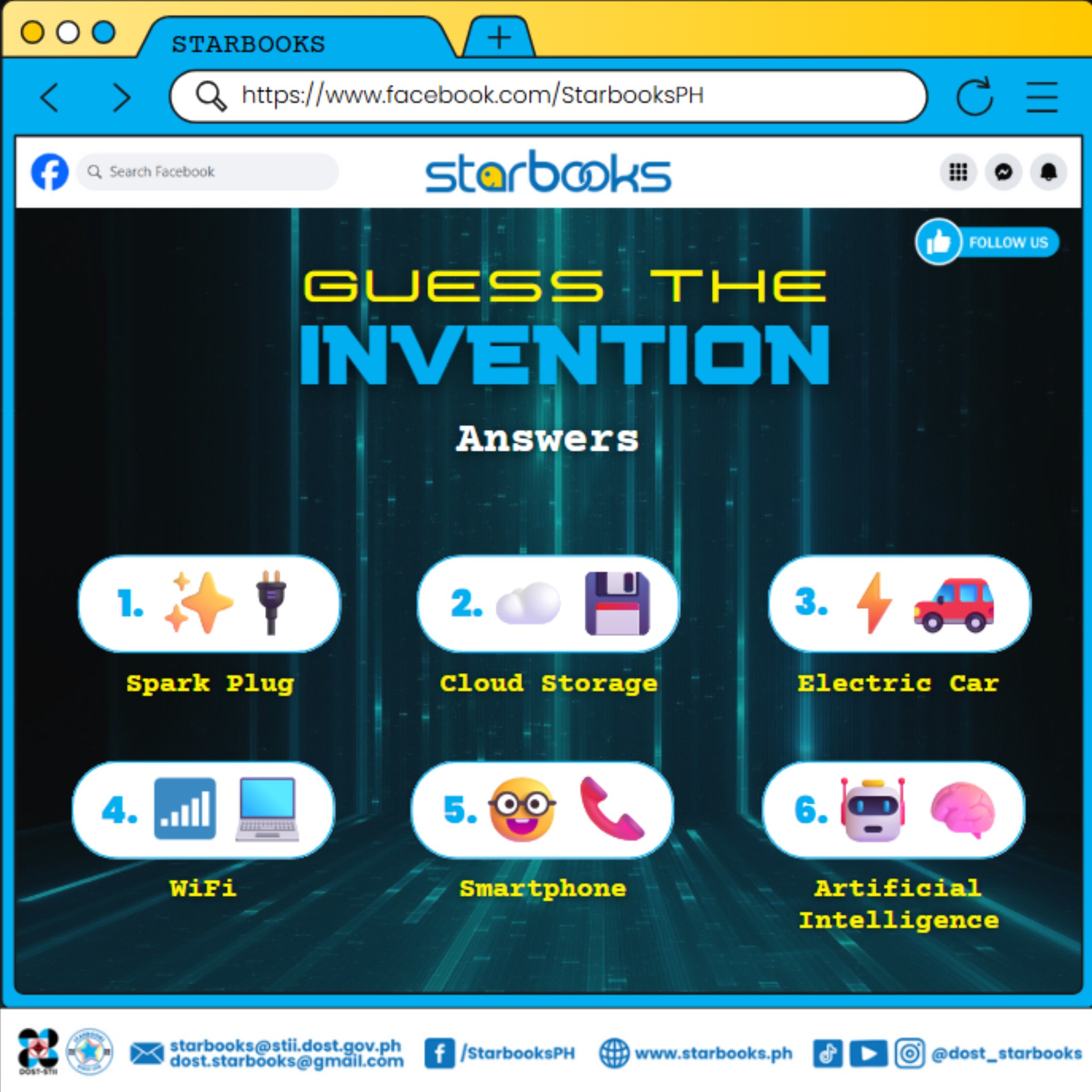 DOST-STARBOOKS - Congratulations to the six (6) lucky... | Facebook