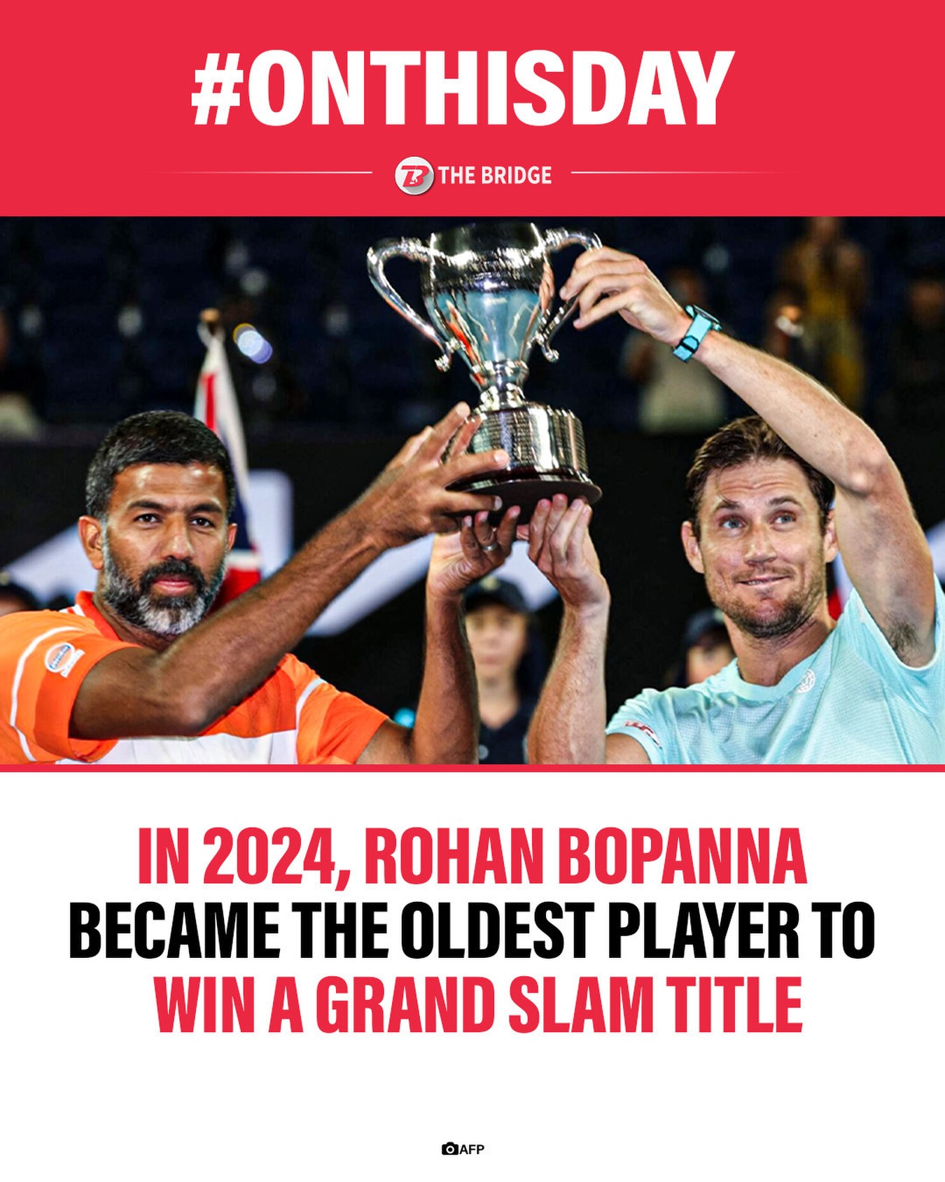 The Bridge - On this day in 2024, Indian tennis witnessed a historic ...