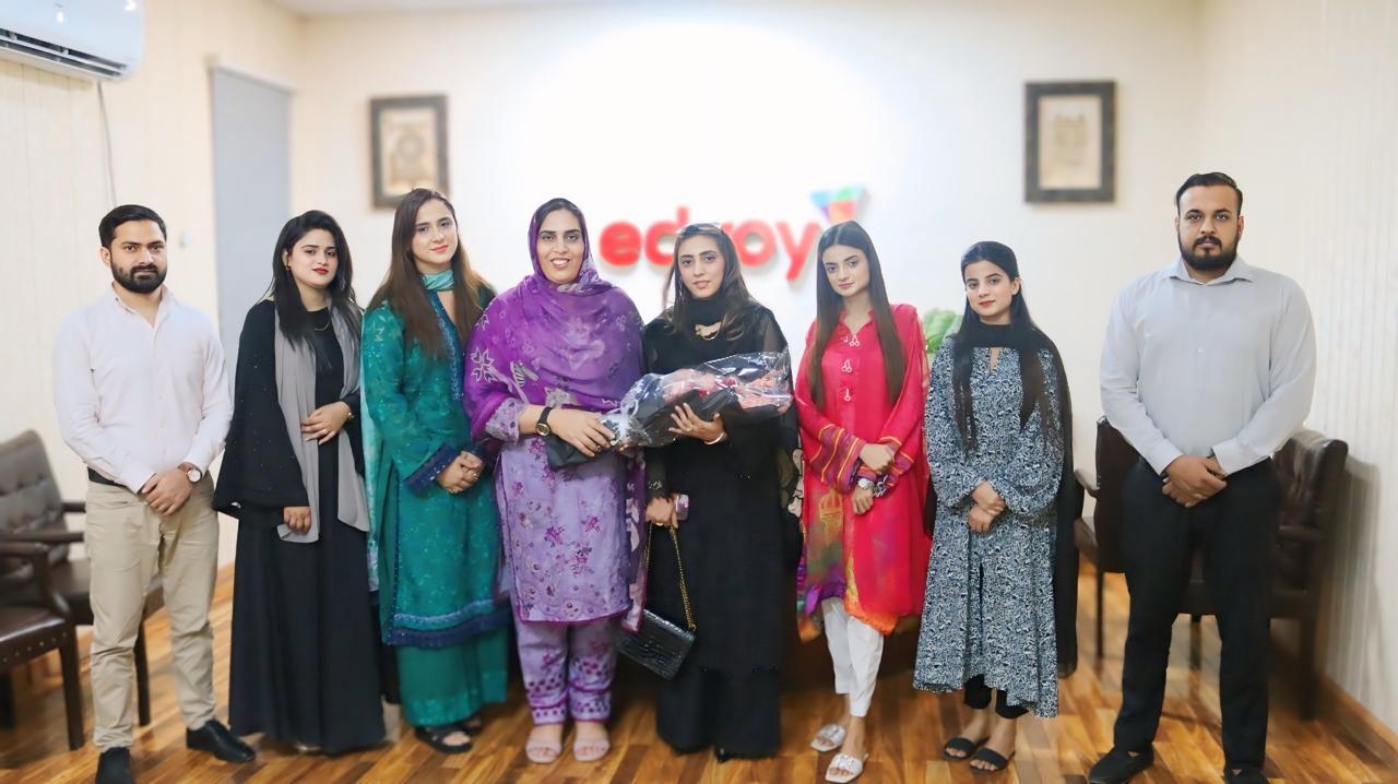 Edvoy Pakistan - We were pleased to welcome Hira Riaz... | Facebook
