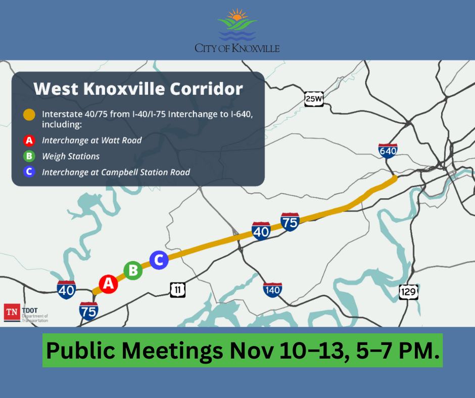 myTDOT invites you to... - City of Knoxville - Government | Facebook