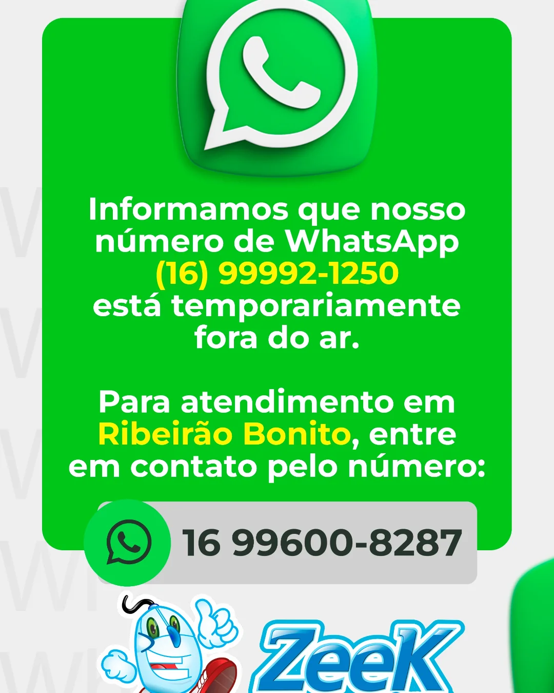Zeek - ⚠️ Atenção alunos e clientes!⚠️ | Facebook