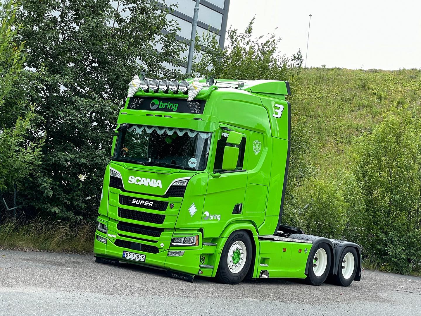 Lee - No.3! ! “Bring”ing you green style! #bringnorway #bring #scanıa # ...