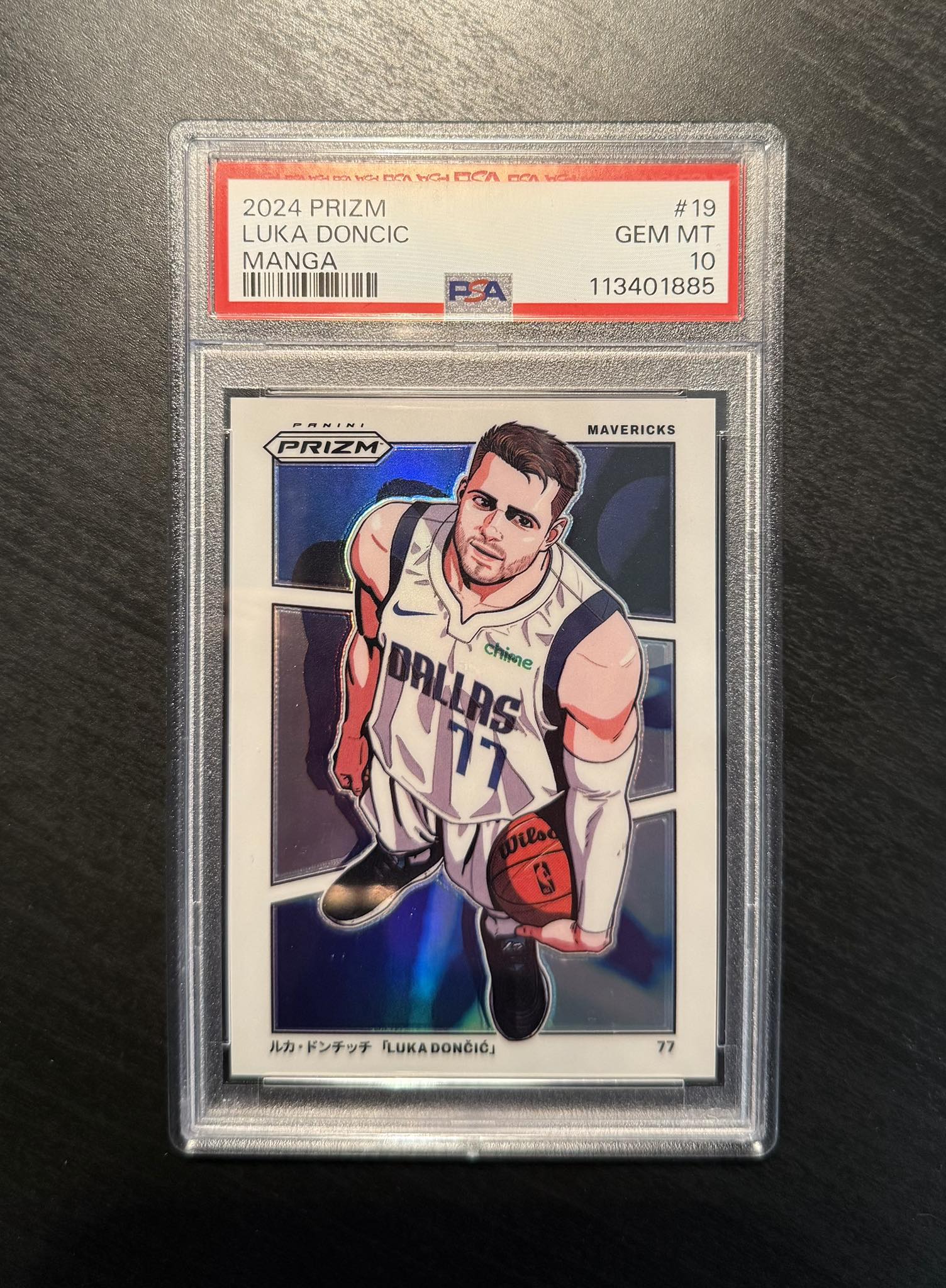 Luka Doncic Prizm Manga PSA 10 $6k OBO Open to offers! Relative 