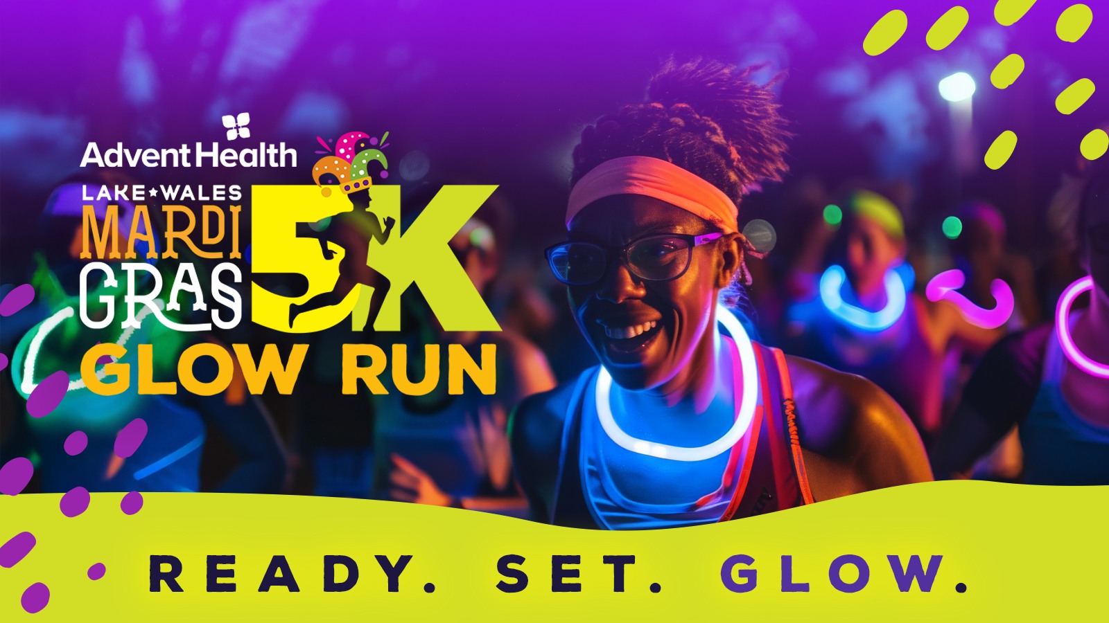 2026 Lake Wales Mardi Gras 5K Glow Run
