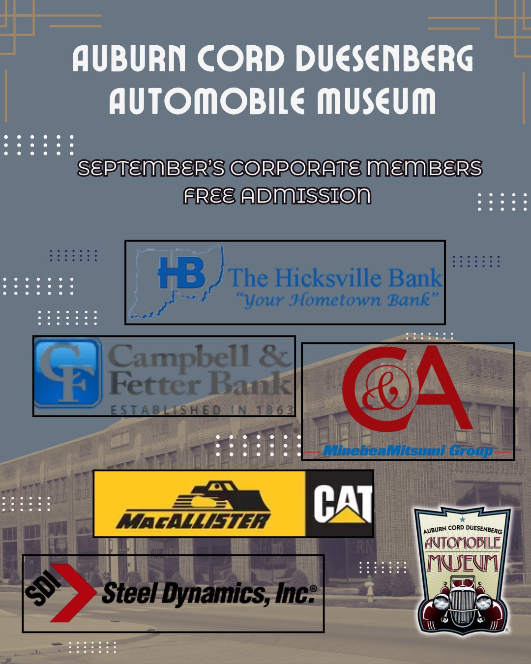 🎉 We are... - Auburn Cord Duesenberg Automobile Museum | Facebook