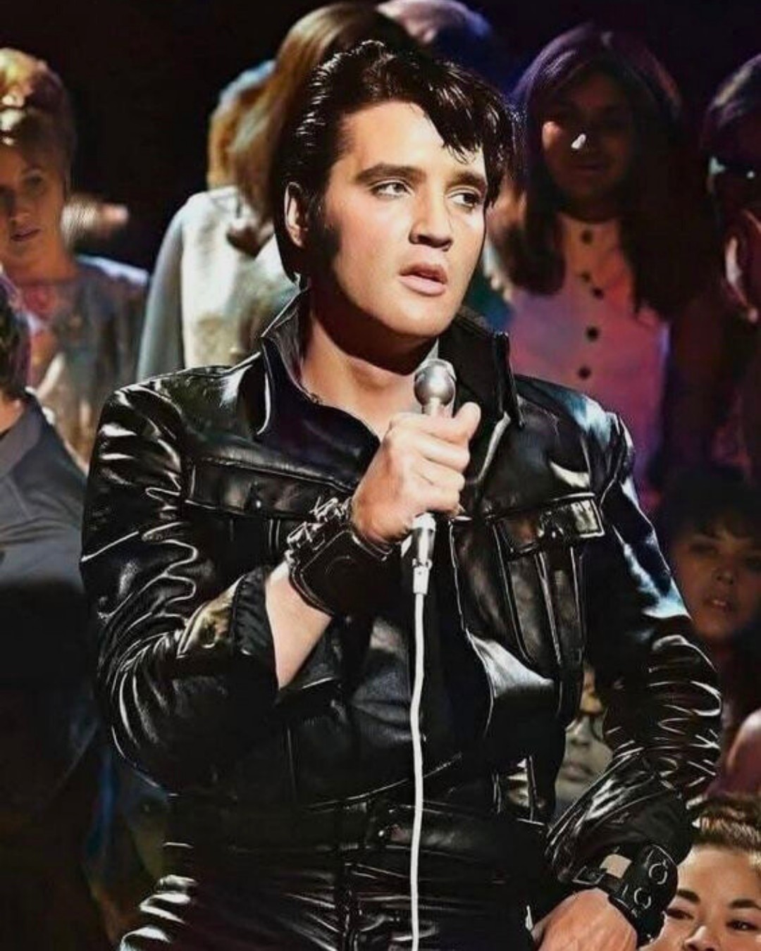 Elvis Presley's 1968 comeback in black leather
