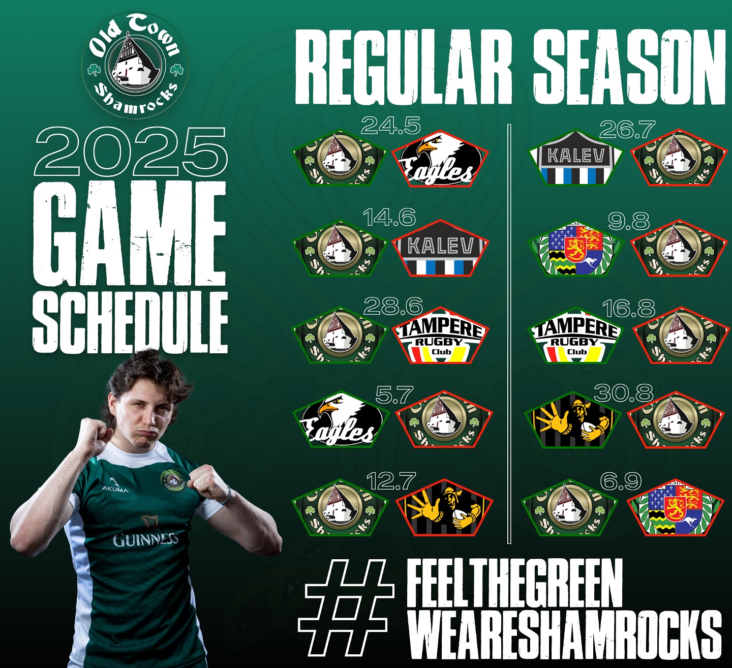 Old - Mark your calendars📆! Here is our official game schedule for the ...