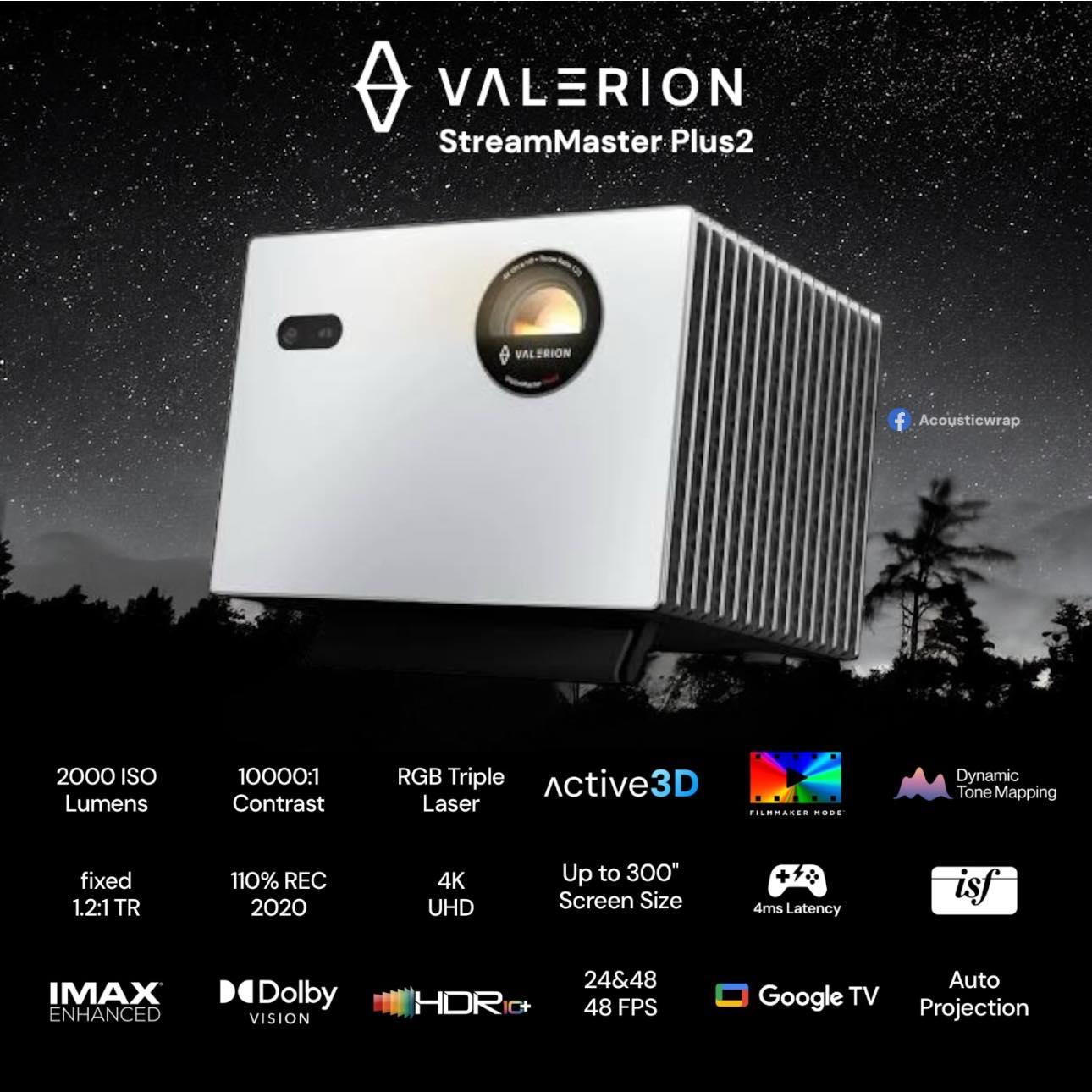 ถูกและดีโฮมเธียเตอร์ - NEW ️🎬 รุ่นสุดคุ้ม Valerion StreamMaster Plus2 ...