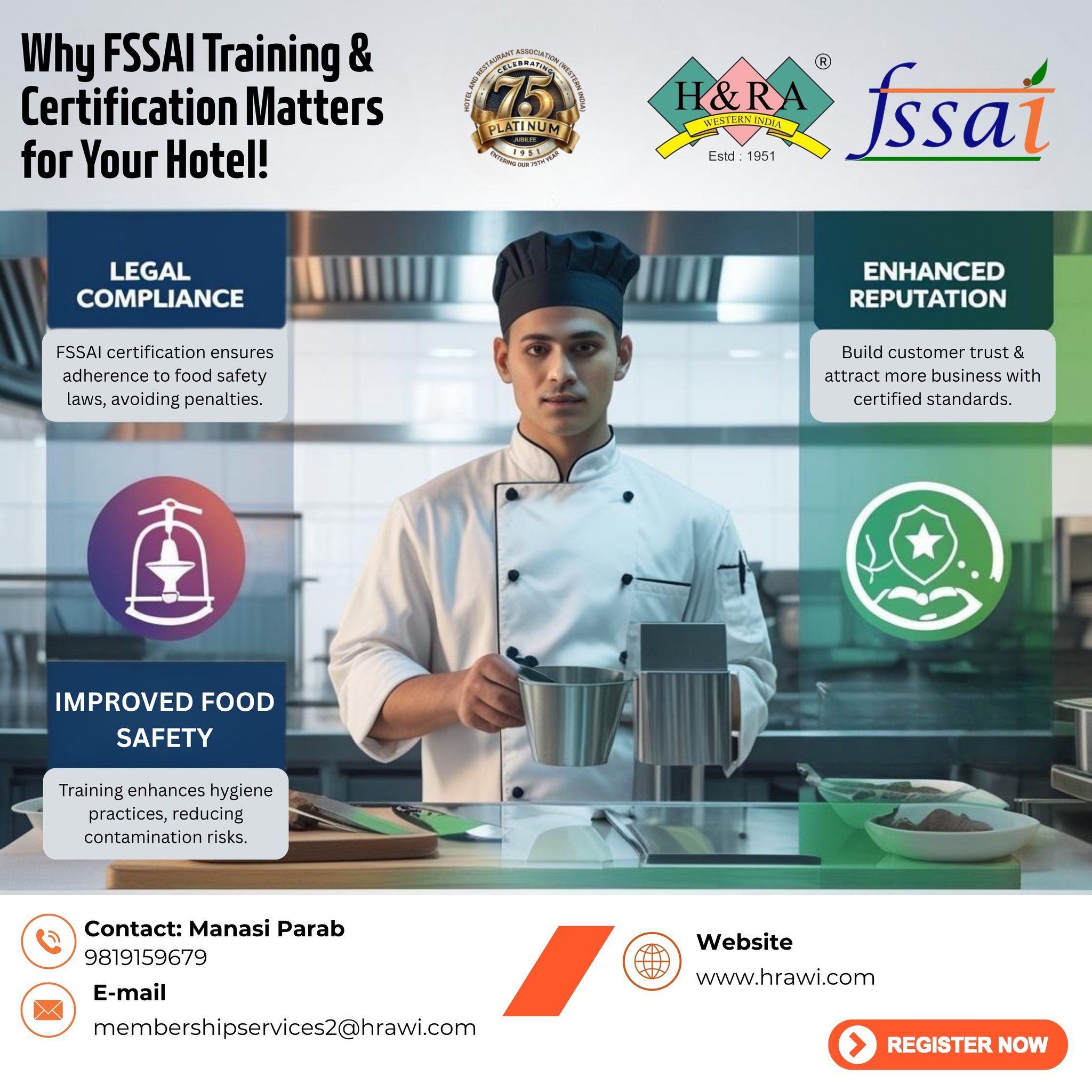 📢 FSSAI... - Hotel And Restaurant Association Western India | Facebook