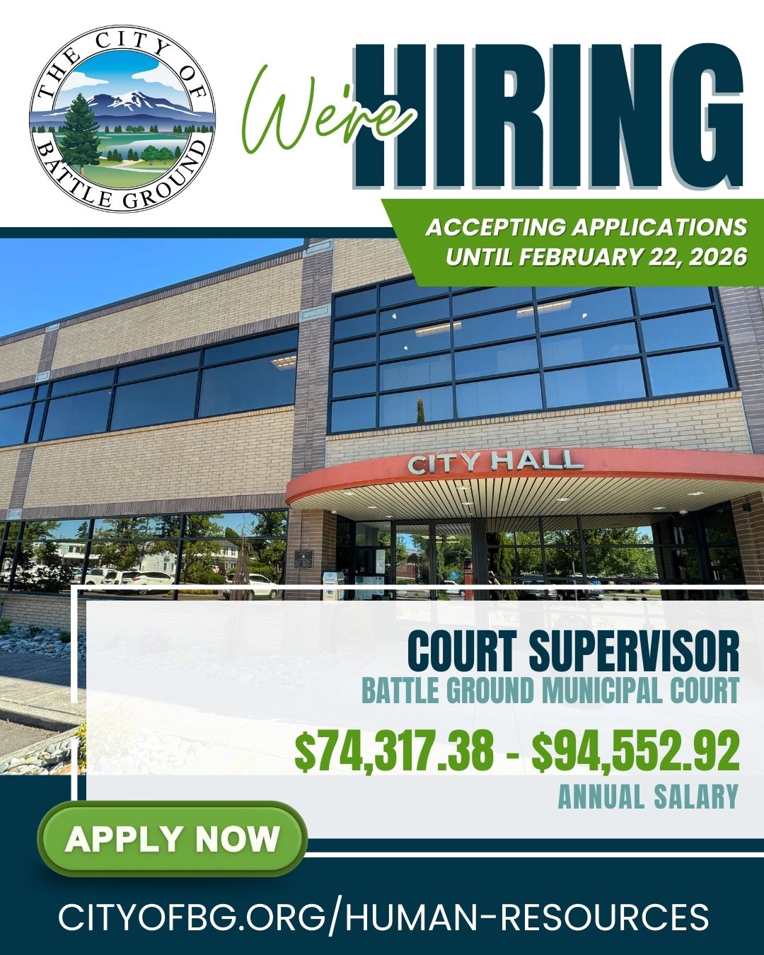 City - 📣WE'RE HIRING! We are looking for a skilled and motivated ...