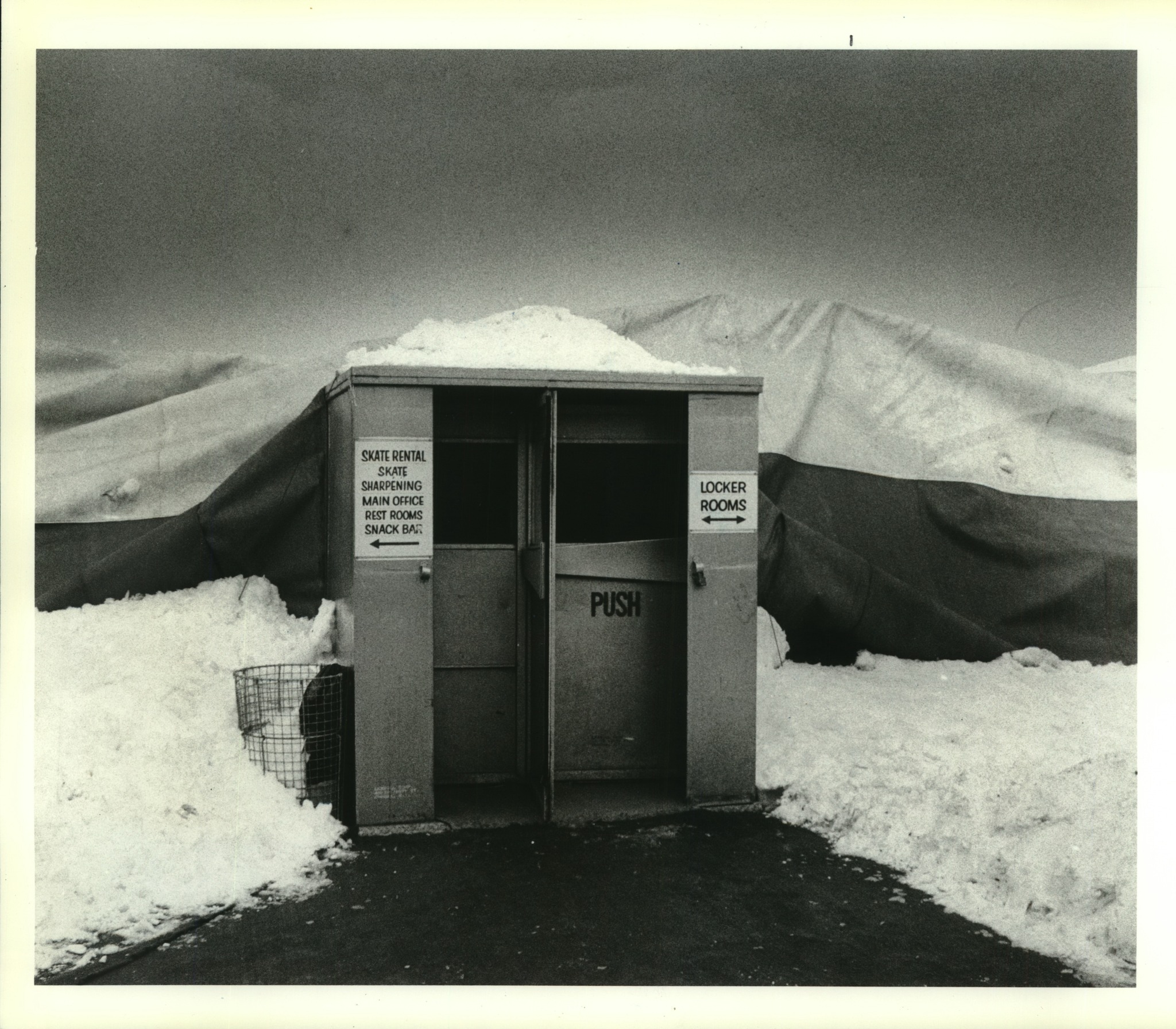 Classic - #OnThisDay - February 7, 1985: An inflatable dome sits ...