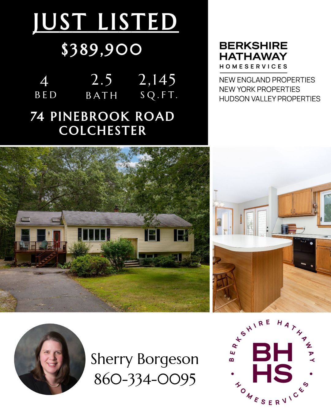 NEW LISTING ALERT!!! 🤩👇 CONGRATS to Sherry! 👏🎊 She JUST LISTED this ...