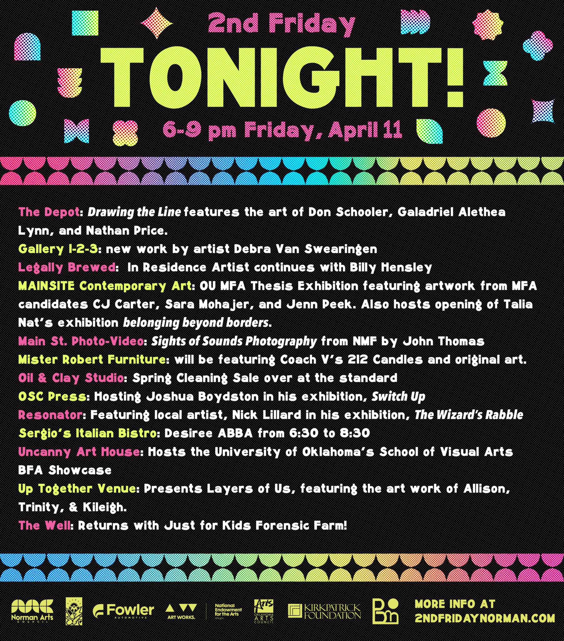 2nd Friday Norman Art Walk - STASH (412 E. Main St.) welcomes artist ...
