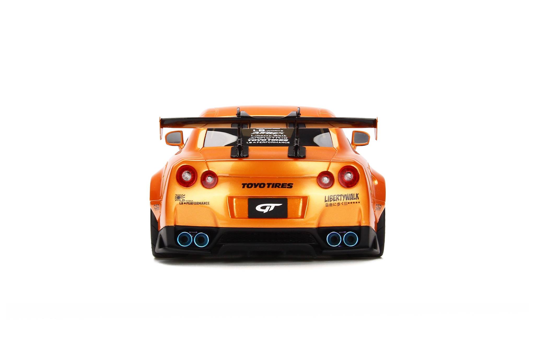 Liberty Walk x XLarge 1/18th LB R35 GTRR With Matching Steering 