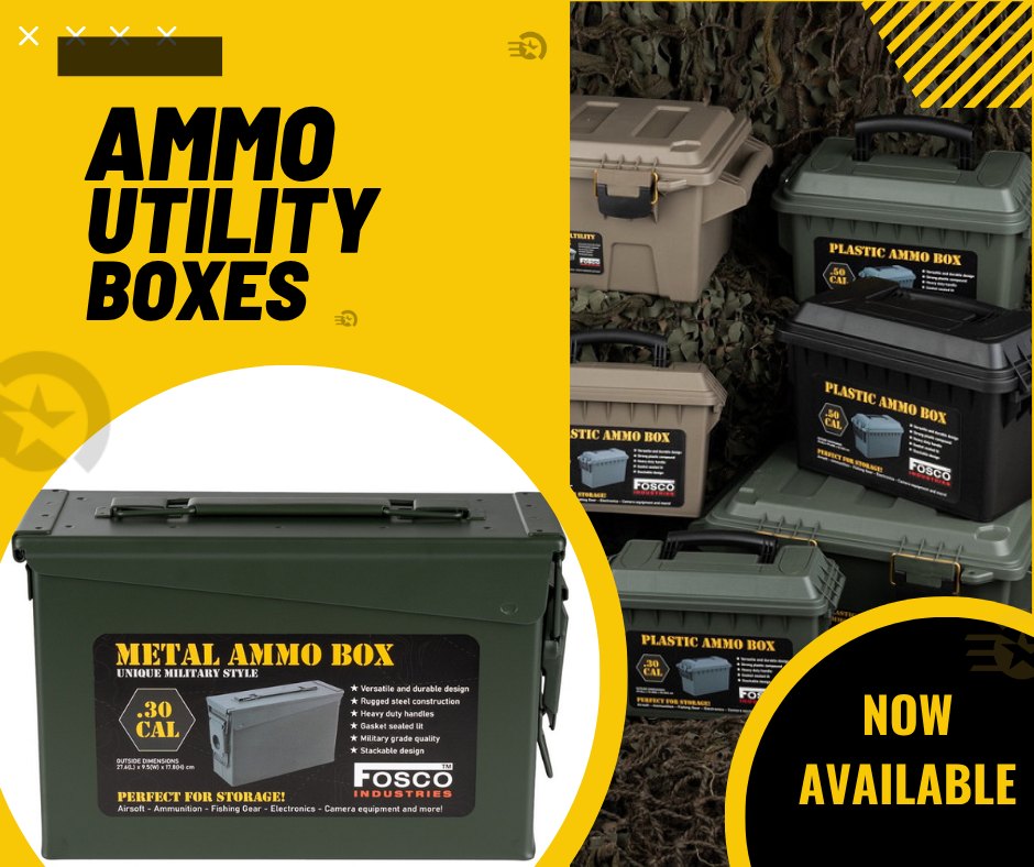 Surplus - New! Heavy-Duty Utility Boxes are here. Stop using flimsy ...