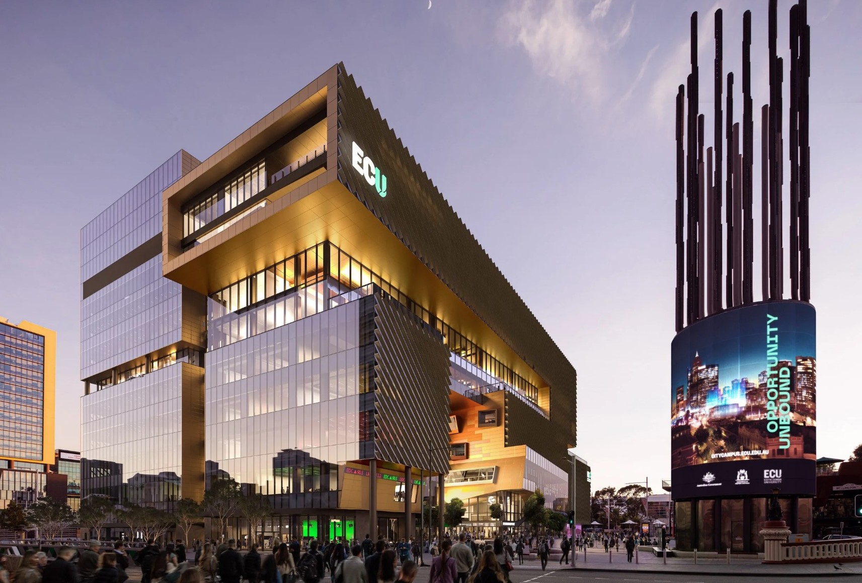 City - We're thrilled to welcome Edith Cowan University to the heart of ...