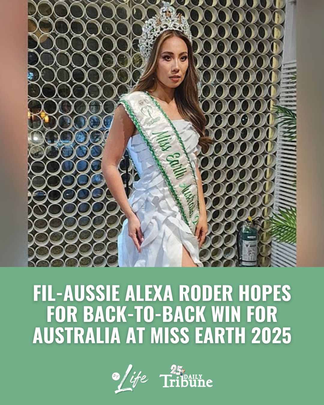 Daily Tribune - 👑 FIL-AUSSIE BEAUTY ALEXA RODER EYES... | Facebook