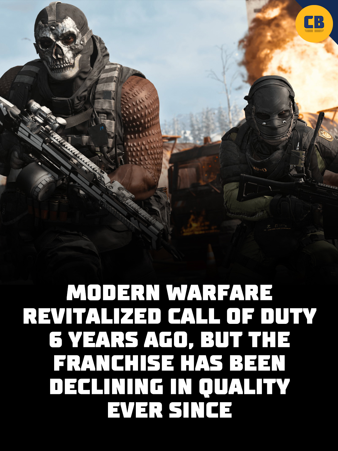ComicBook.com - Fair take? Modern Warfare (2019) breathed new life into ...