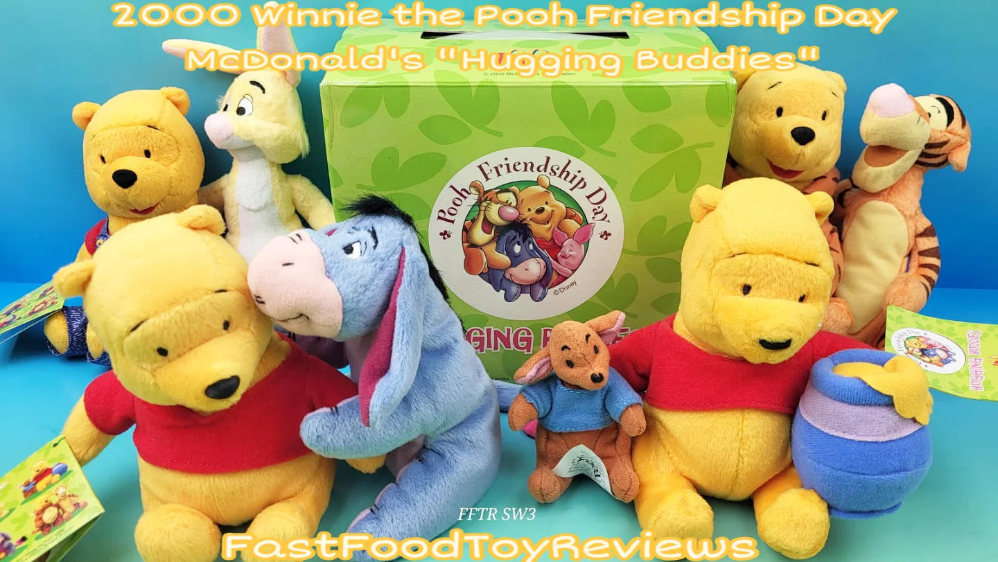 2000 McDonald's Winnie the Pooh Friendship Day Hugging Buddies