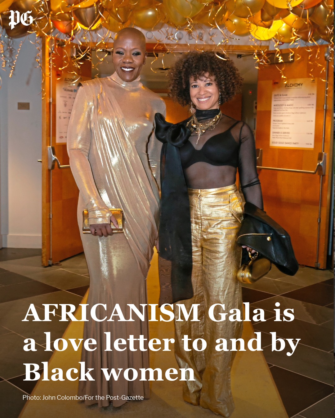 dress for success black and gold gala & Gold, Pittsburgh style 💛🖤 Had such a fun afternoon at the LeMont Black & with my KDKA family — yes… I hit the runway too 😄 From ASOS PF