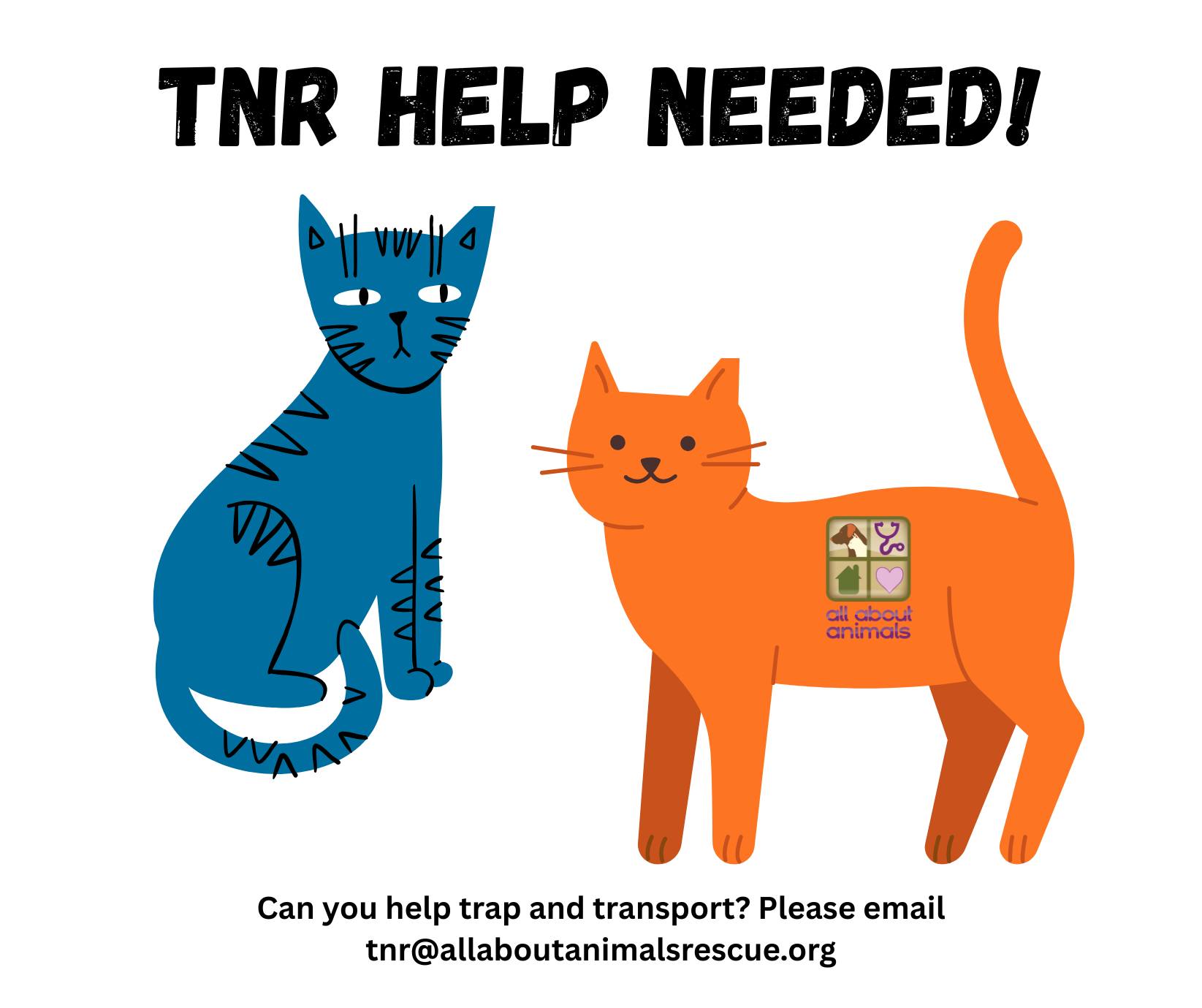 All - Experienced in TNR? Can you help trap and transport 1 or 2 ...