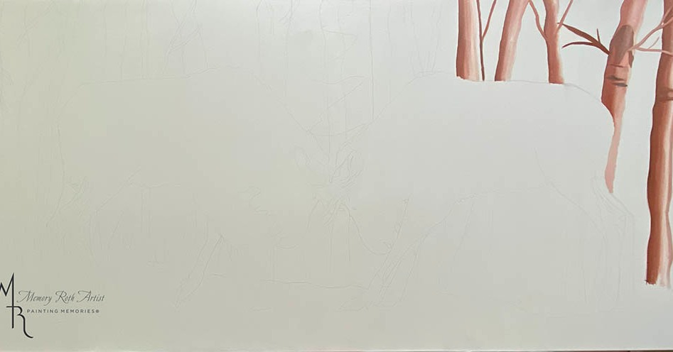 The Progress of a... - Memory Roth Artist - Painting Memories | Facebook