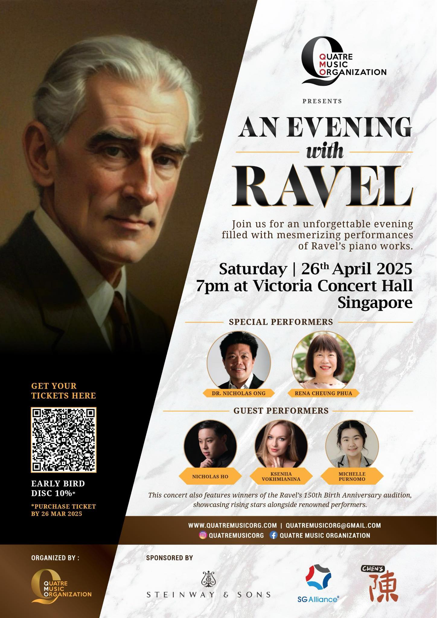 The Happy - I’ll be attending the concert!! An Evening With Ravel - to ...