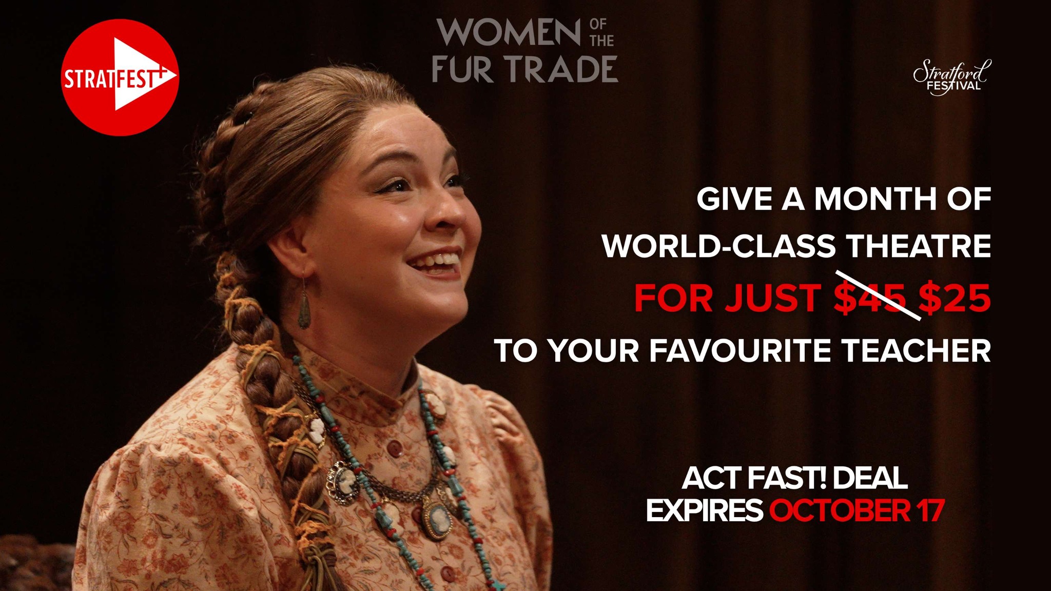 Celebrate World Teachers’ Day! 🍎... - Stratford Festival | Facebook