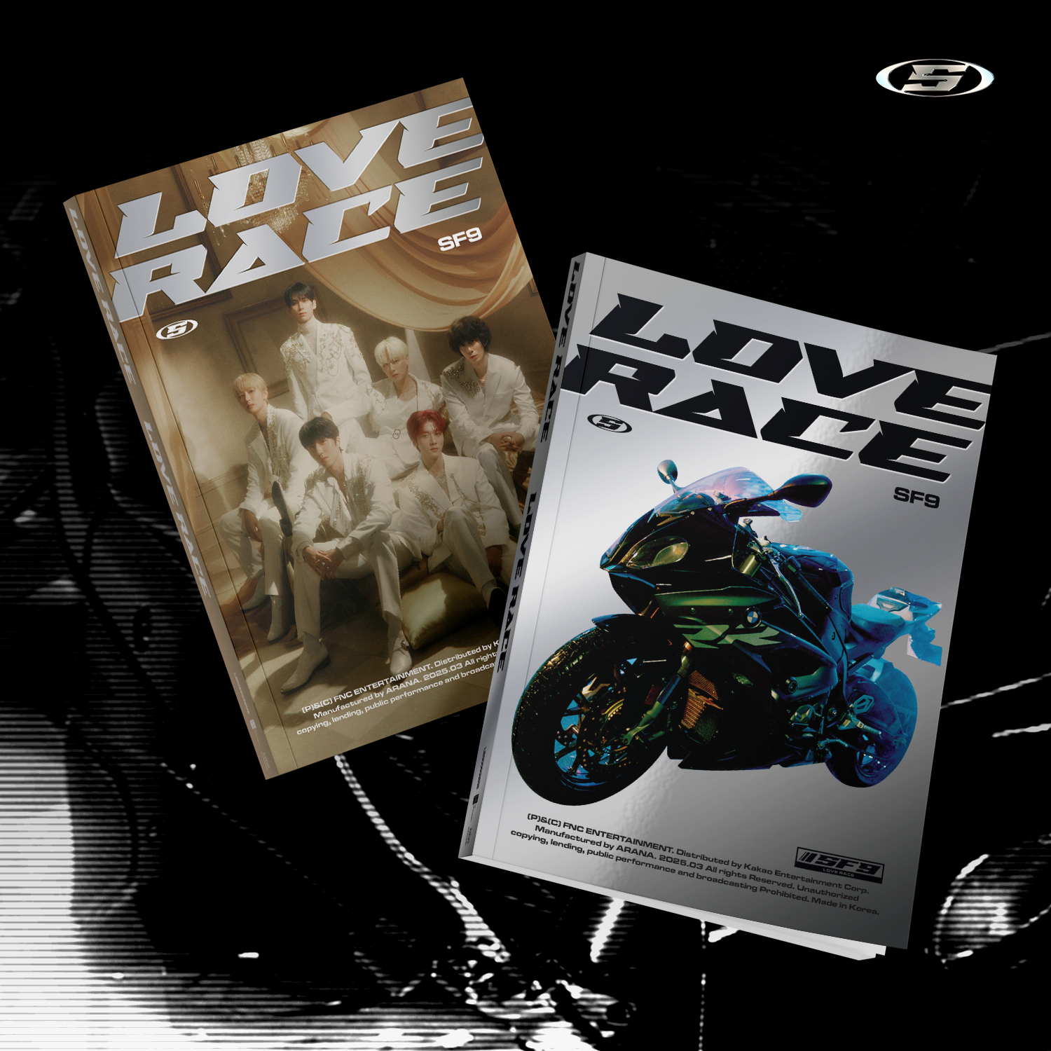 Notice] SF9 MINI ALBUM [LOVE RACE] 예약 판매 안내 <RACE ver / LOVE