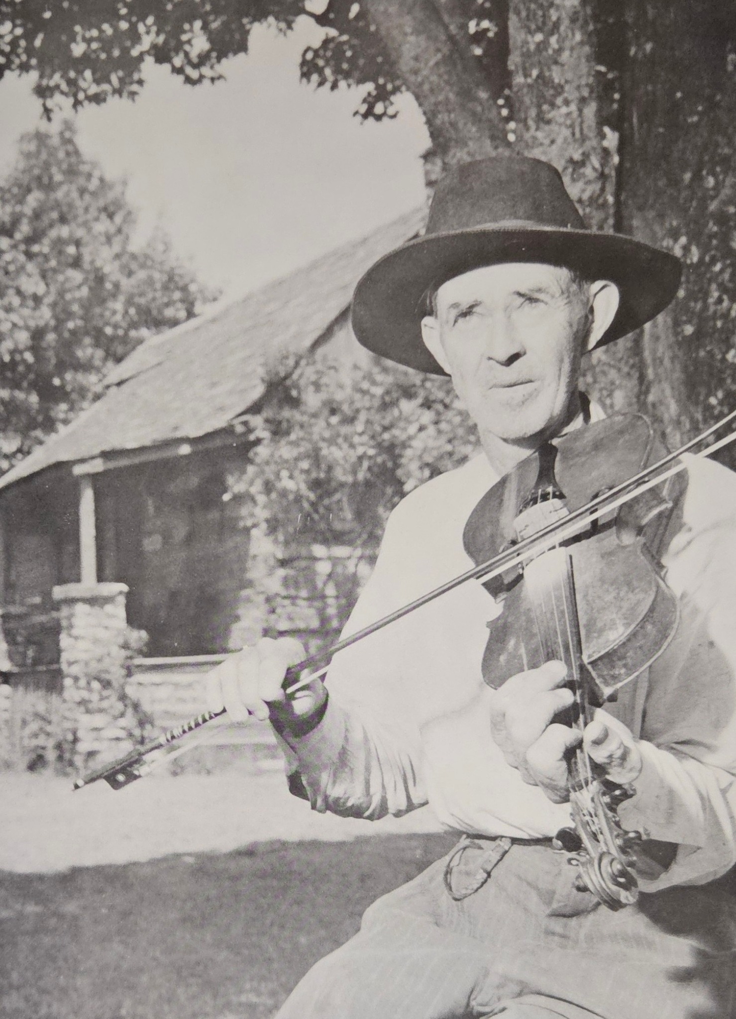 SDCFans - Fiddlin' Jake Vining at Old Matt's Cabin at The Shepherd of ...