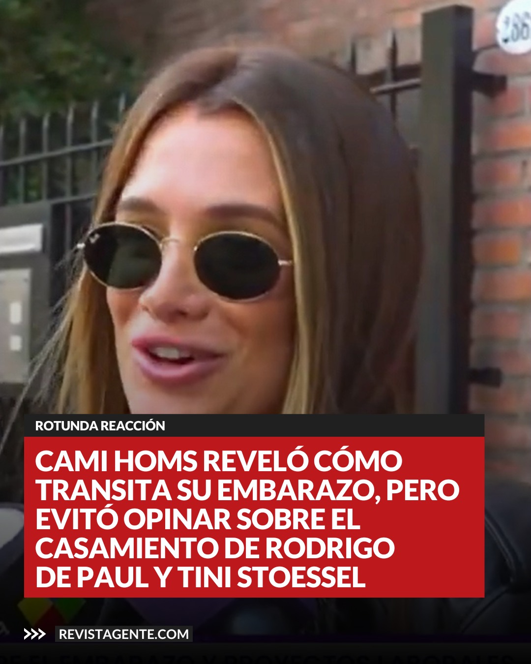 GENTE - 🔥 PICANTE: Cami Homs habló con la prensa sobre cómo transita su ...